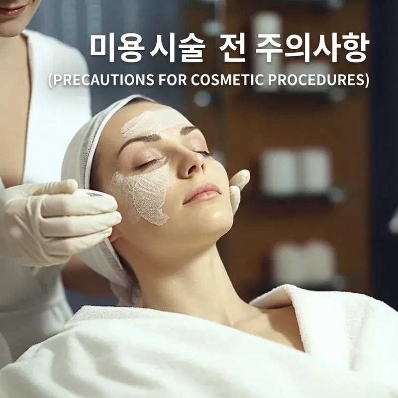 미용시술 전 주의사항